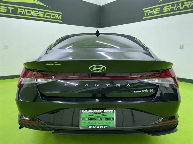 used 2021 Hyundai ELANTRA HEV car, priced at $17,988