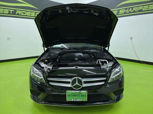 used 2019 Mercedes-Benz C-Class car, priced at $19,988