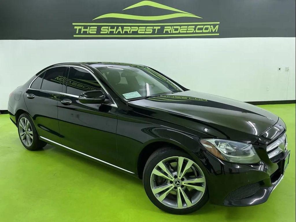 used 2018 Mercedes-Benz C-Class car, priced at $16,988