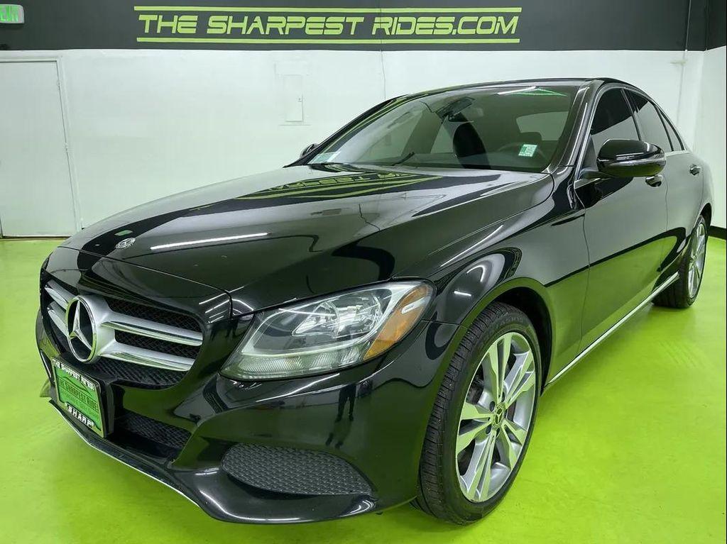 used 2018 Mercedes-Benz C-Class car, priced at $16,988