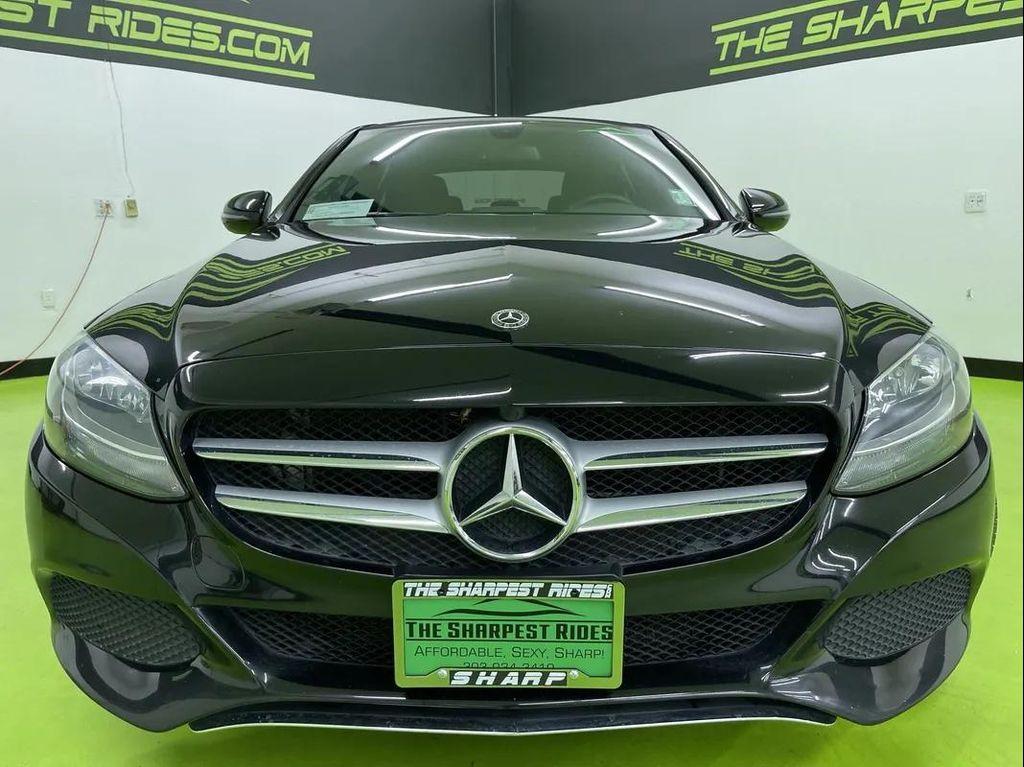 used 2018 Mercedes-Benz C-Class car, priced at $16,988