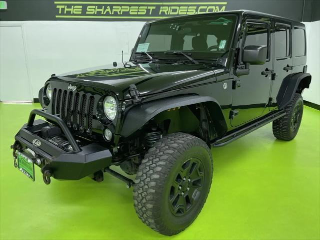 used 2015 Jeep Wrangler Unlimited car, priced at $15,988