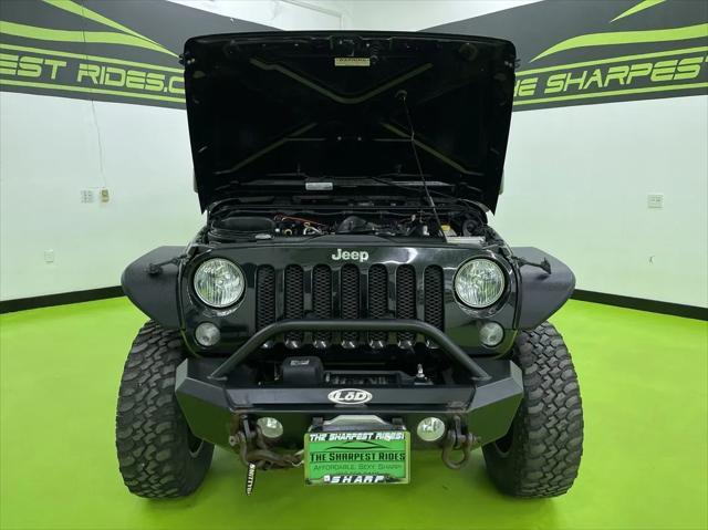 used 2015 Jeep Wrangler Unlimited car, priced at $15,988