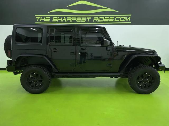 used 2015 Jeep Wrangler Unlimited car, priced at $15,988