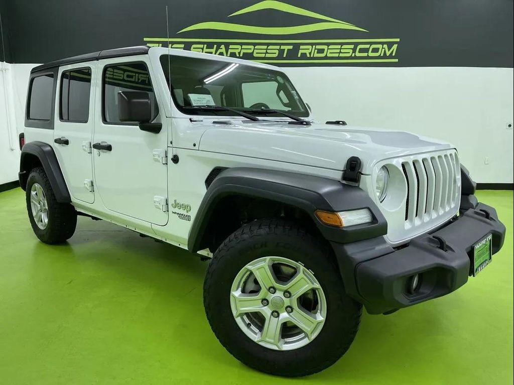 used 2018 Jeep Wrangler Unlimited car, priced at $20,988