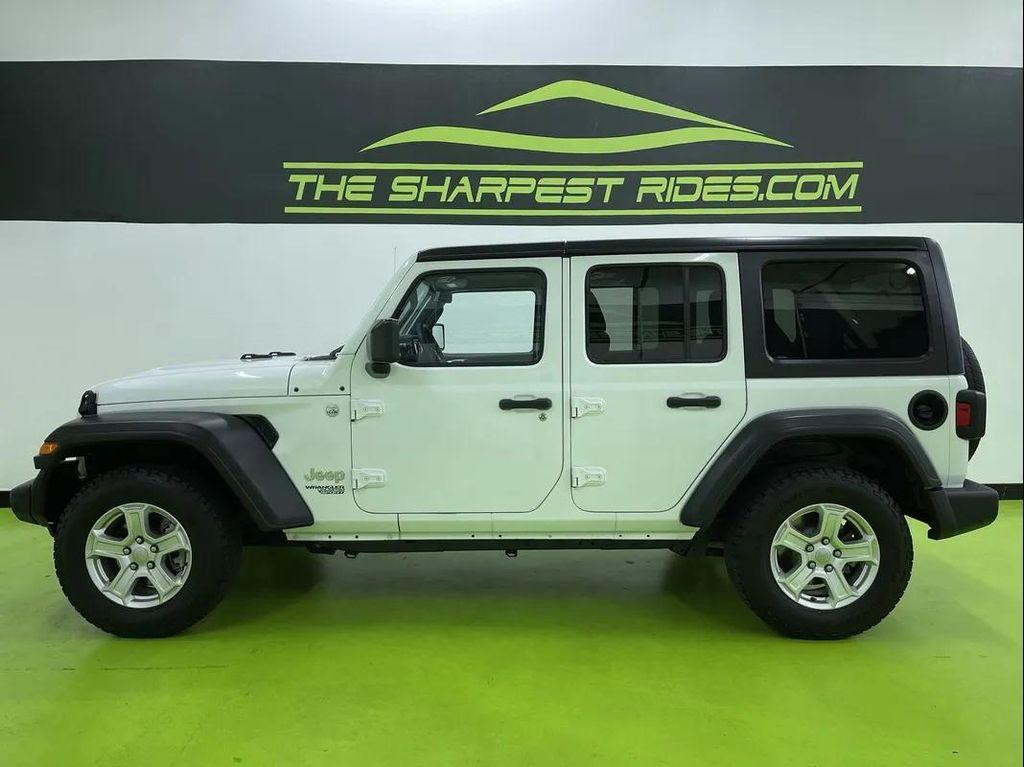 used 2018 Jeep Wrangler Unlimited car, priced at $20,988