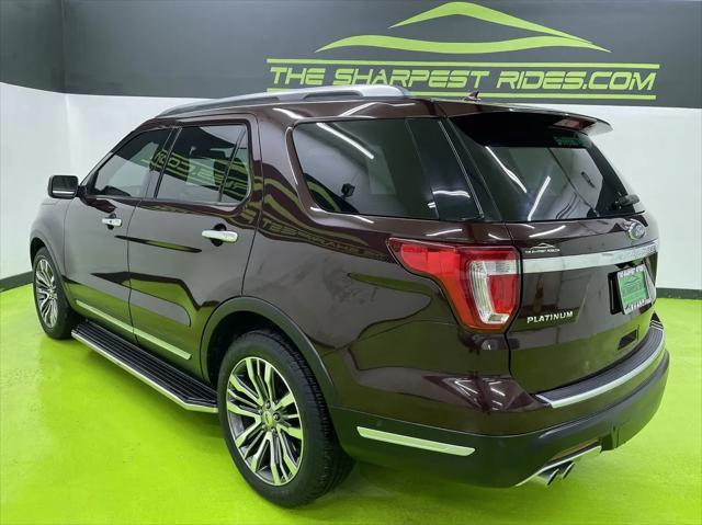 used 2018 Ford Explorer car, priced at $27,988