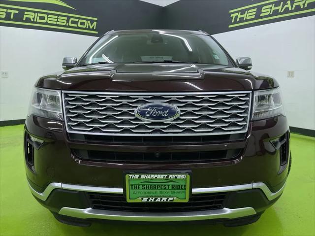 used 2018 Ford Explorer car, priced at $27,988