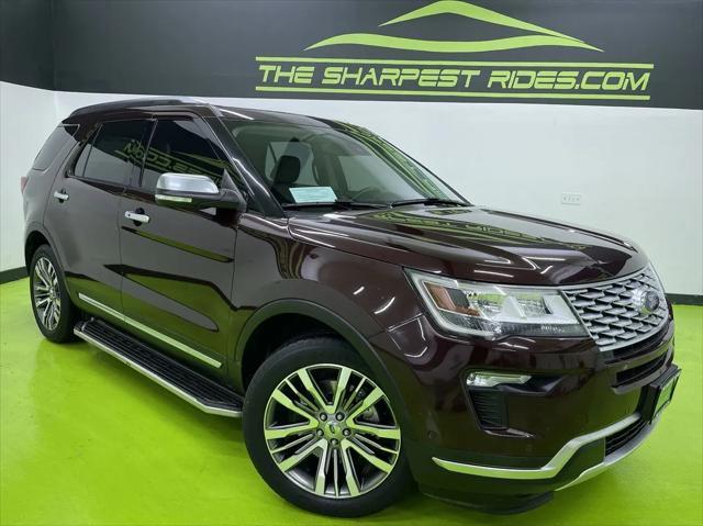 used 2018 Ford Explorer car, priced at $27,988