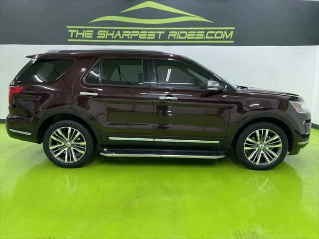 used 2018 Ford Explorer car, priced at $27,988