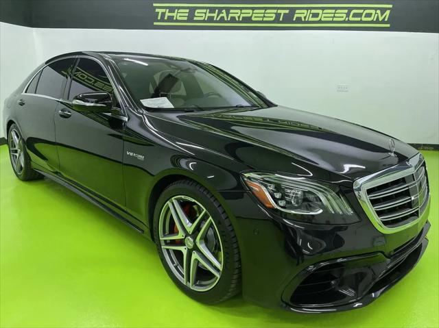 used 2020 Mercedes-Benz AMG S 63 car, priced at $68,988