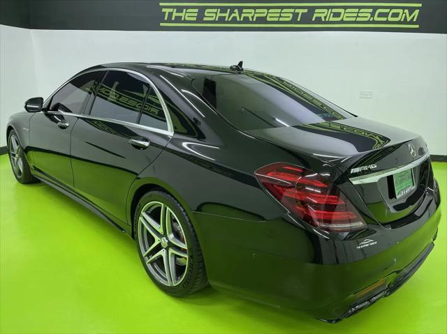 used 2020 Mercedes-Benz AMG S 63 car, priced at $68,988