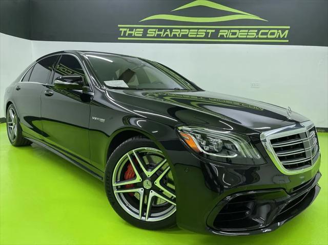 used 2020 Mercedes-Benz AMG S 63 car, priced at $68,988