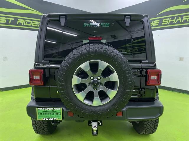 used 2018 Jeep Wrangler Unlimited car, priced at $30,988