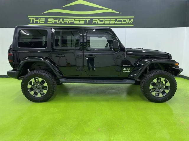 used 2018 Jeep Wrangler Unlimited car, priced at $30,988