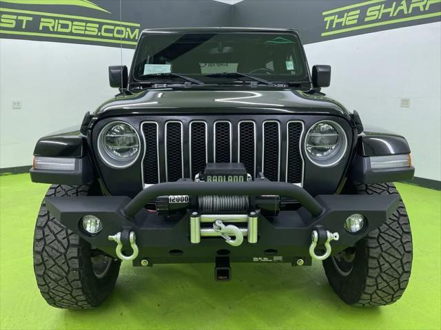 used 2018 Jeep Wrangler Unlimited car, priced at $30,988