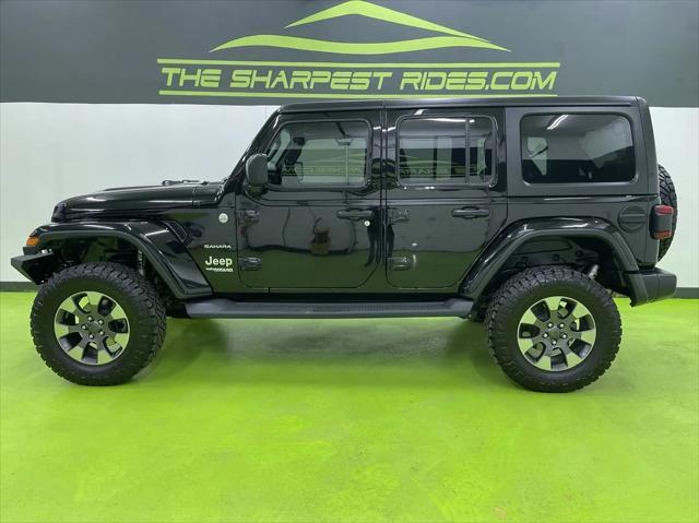 used 2018 Jeep Wrangler Unlimited car, priced at $30,988