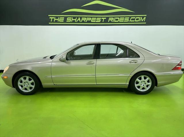 used 2001 Mercedes-Benz S-Class car, priced at $10,988