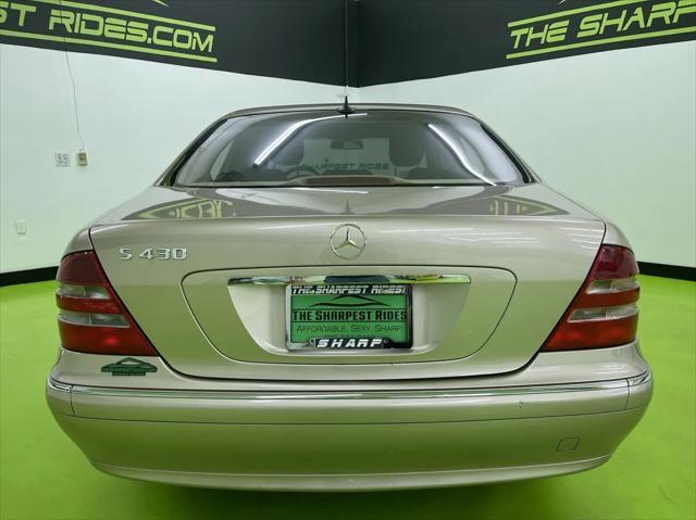 used 2001 Mercedes-Benz S-Class car, priced at $10,988