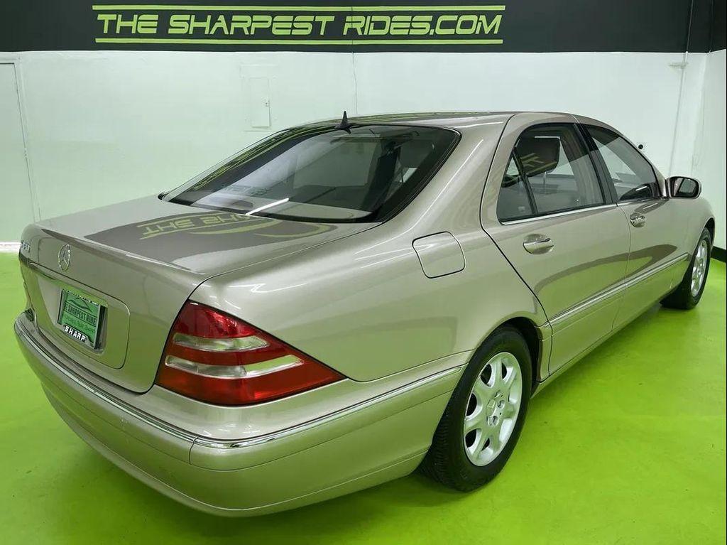 used 2001 Mercedes-Benz S-Class car, priced at $8,488
