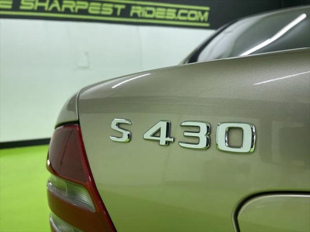 used 2001 Mercedes-Benz S-Class car, priced at $10,988