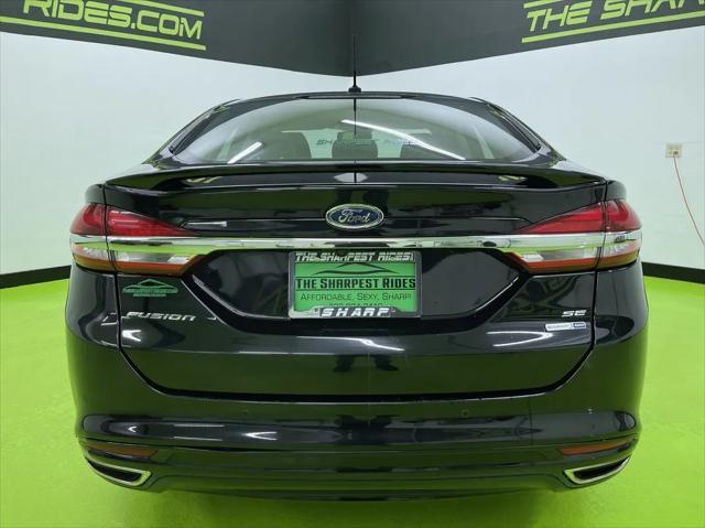 used 2018 Ford Fusion car, priced at $13,988