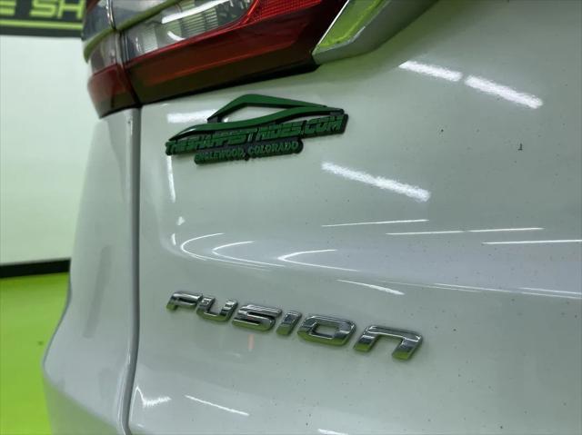 used 2020 Ford Fusion car, priced at $16,988