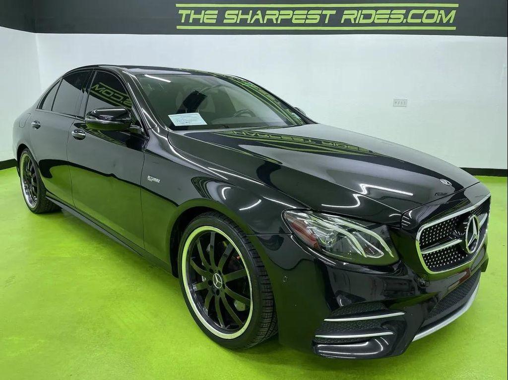 used 2018 Mercedes-Benz AMG E 43 car, priced at $29,988
