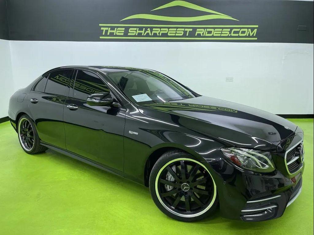 used 2018 Mercedes-Benz AMG E 43 car, priced at $29,988