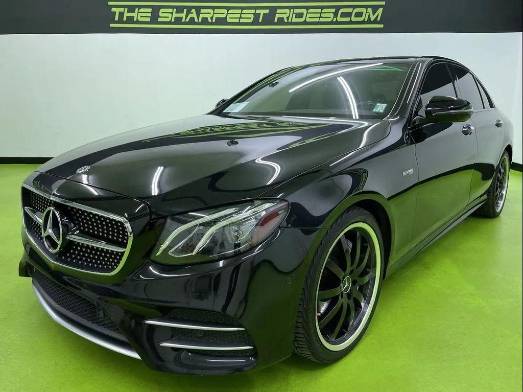 used 2018 Mercedes-Benz AMG E 43 car, priced at $29,988