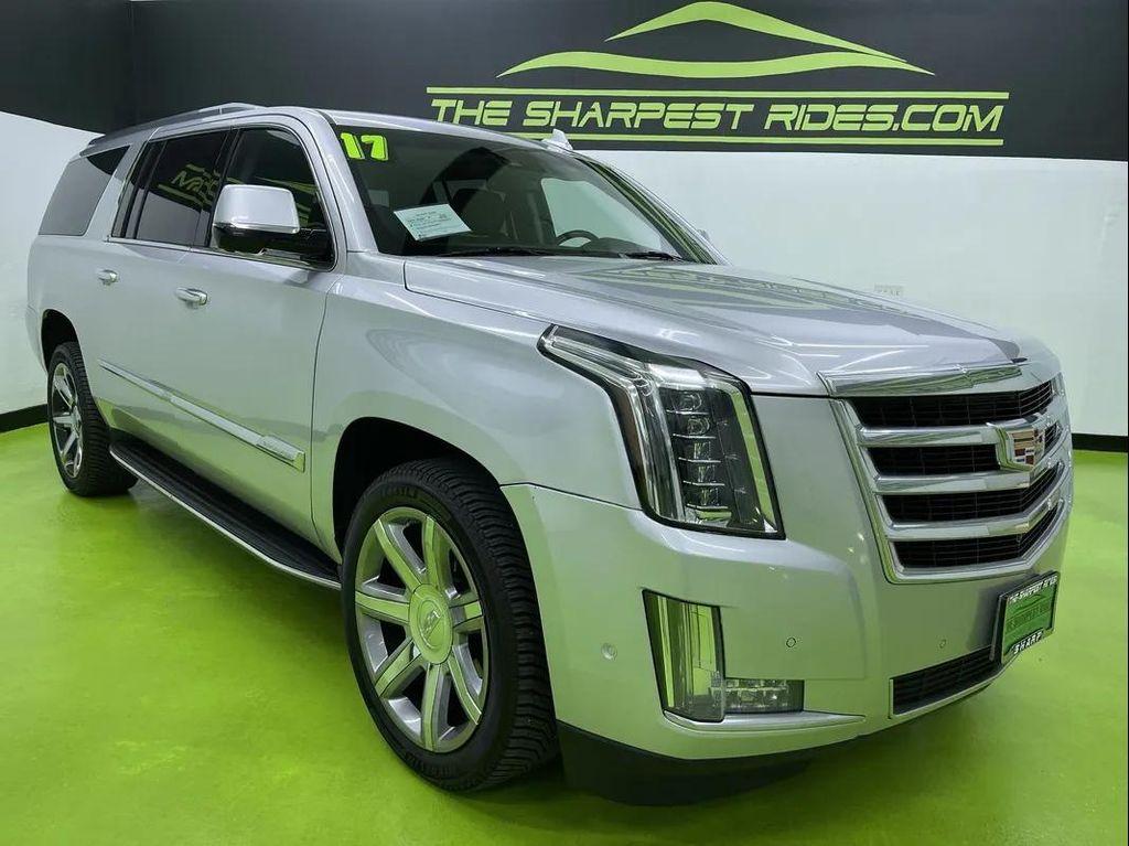 used 2017 Cadillac Escalade ESV car, priced at $25,988