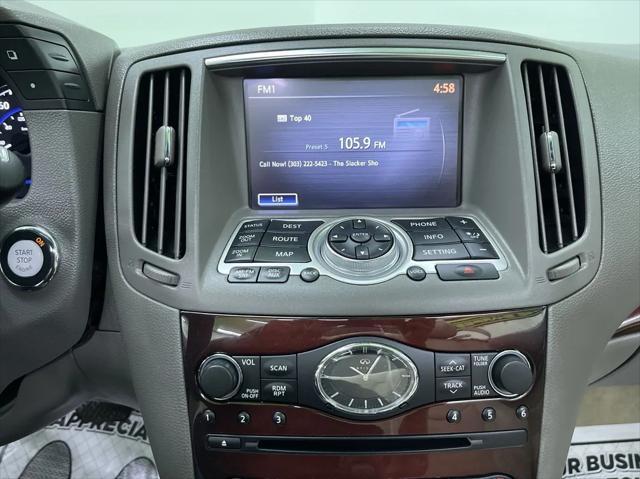 used 2010 INFINITI G37 car, priced at $14,988