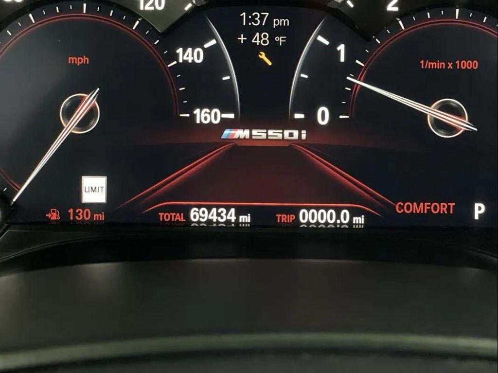 used 2018 BMW M550 car, priced at $28,988