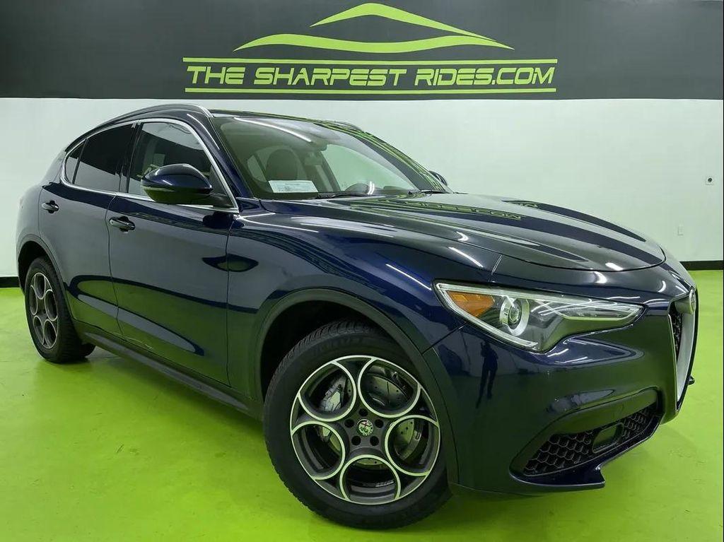 used 2018 Alfa Romeo Stelvio car, priced at $15,988