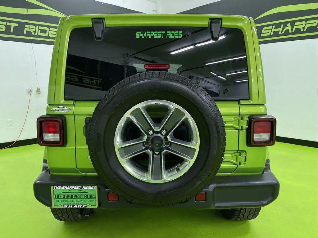 used 2020 Jeep Wrangler Unlimited car, priced at $21,988