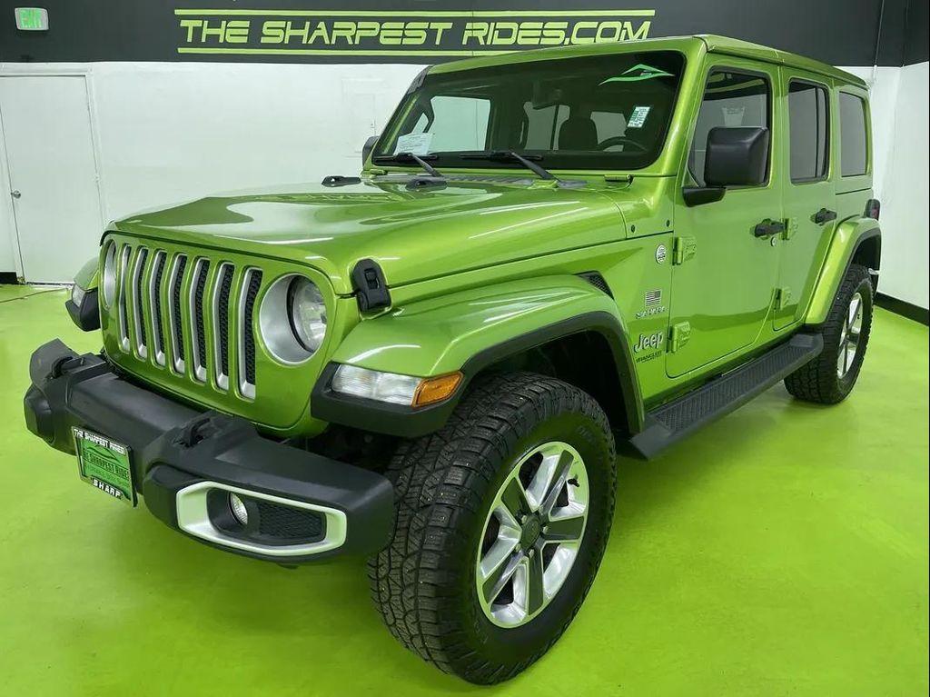 used 2020 Jeep Wrangler Unlimited car, priced at $21,988