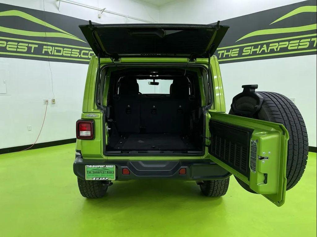 used 2020 Jeep Wrangler Unlimited car, priced at $21,988