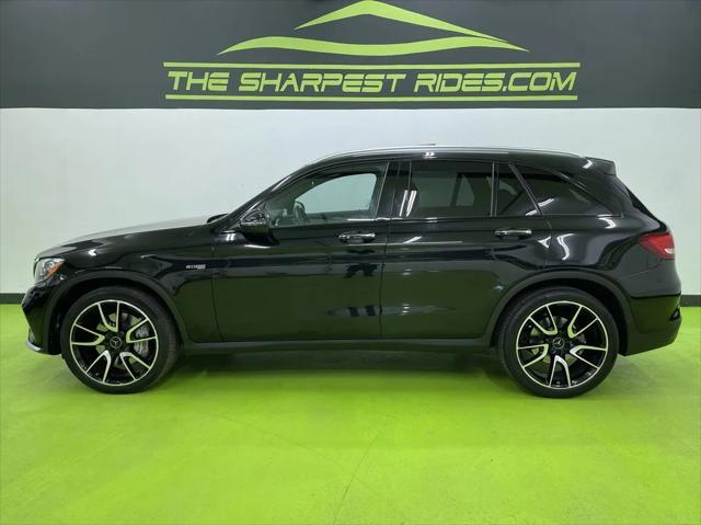 used 2017 Mercedes-Benz AMG GLC 43 car, priced at $24,988