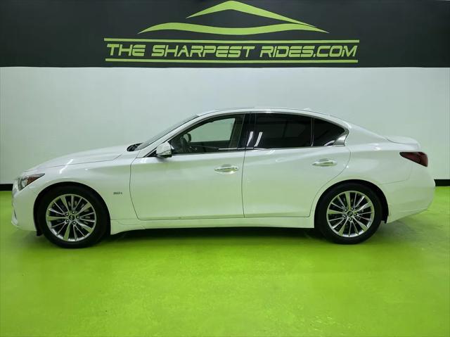 used 2018 INFINITI Q50 car, priced at $15,988