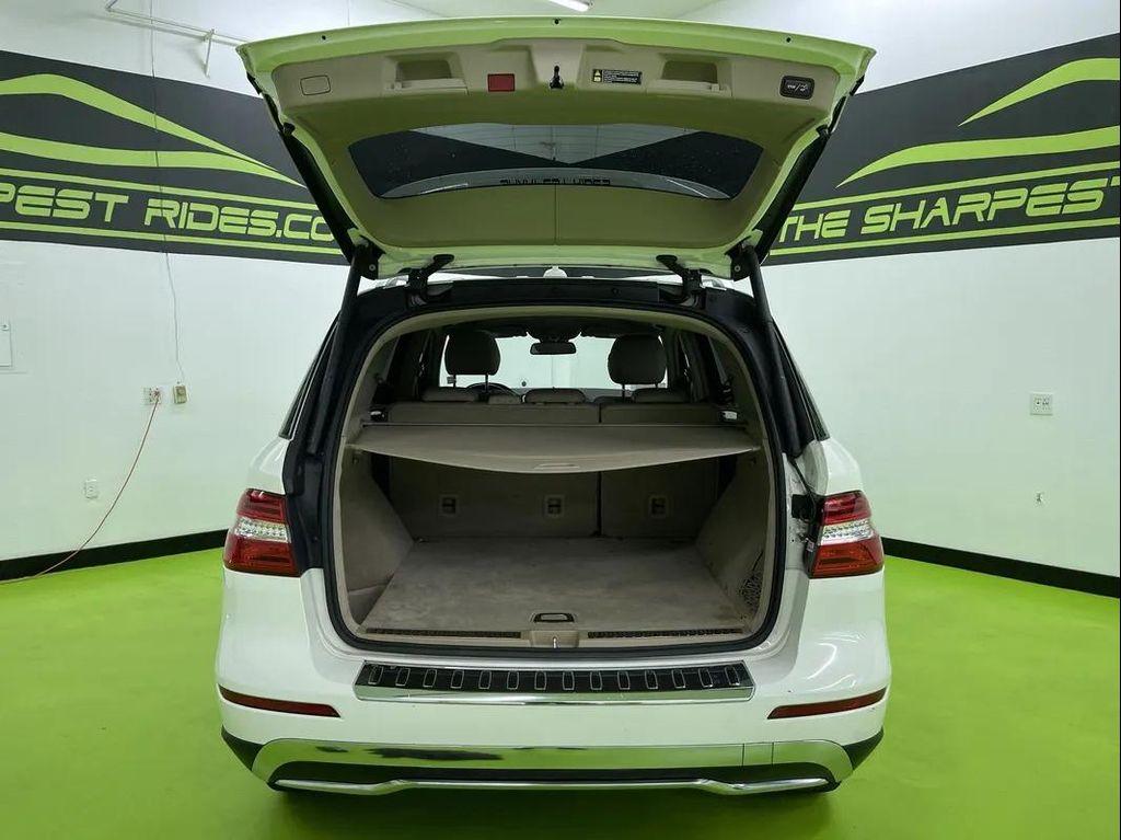 used 2012 Mercedes-Benz M-Class car, priced at $11,988