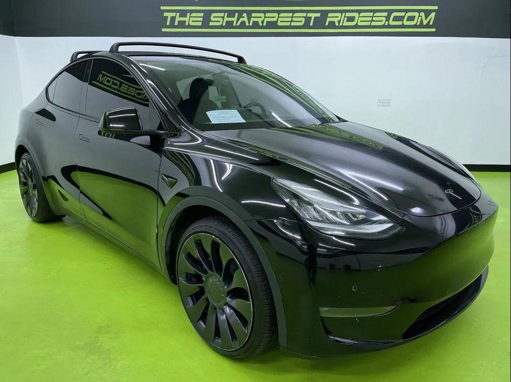 used 2021 Tesla Model Y car, priced at $24,988