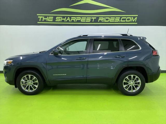 used 2021 Jeep Cherokee car, priced at $23,988