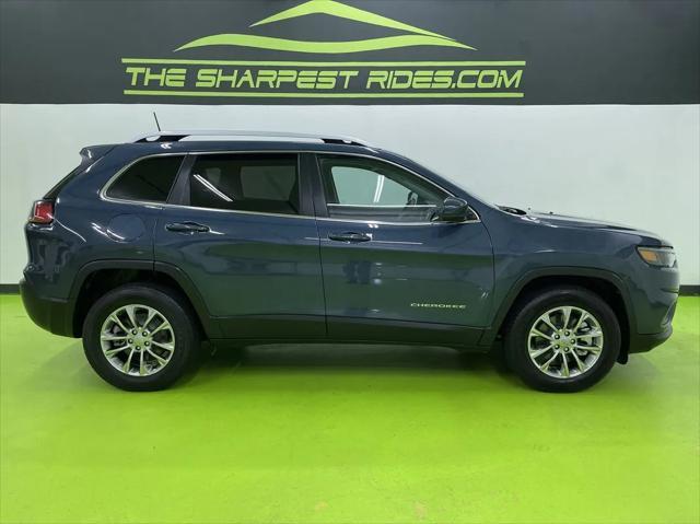 used 2021 Jeep Cherokee car, priced at $23,988