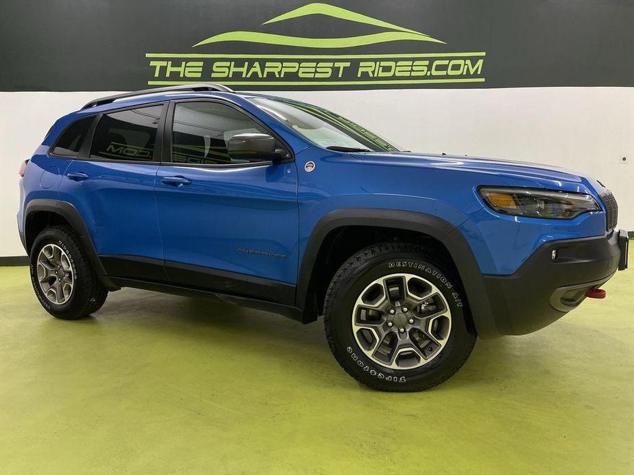 used 2020 Jeep Cherokee car, priced at $25,487