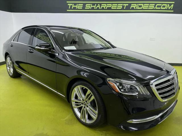 used 2019 Mercedes-Benz S-Class car, priced at $42,988