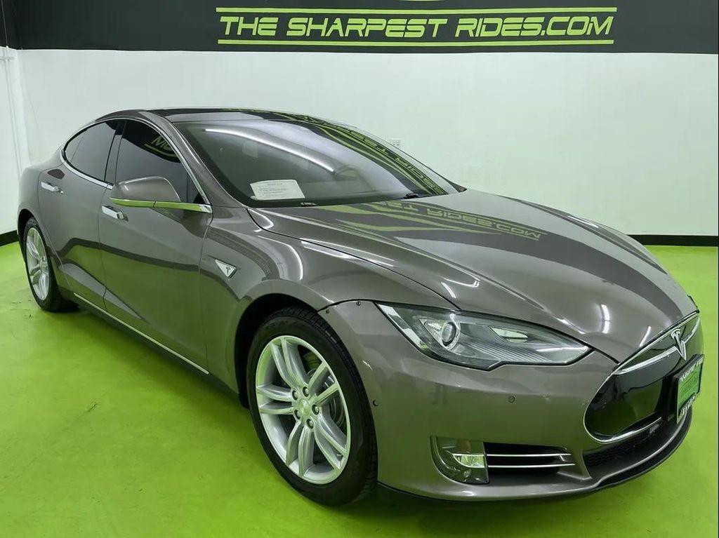 used 2015 Tesla Model S car, priced at $11,988
