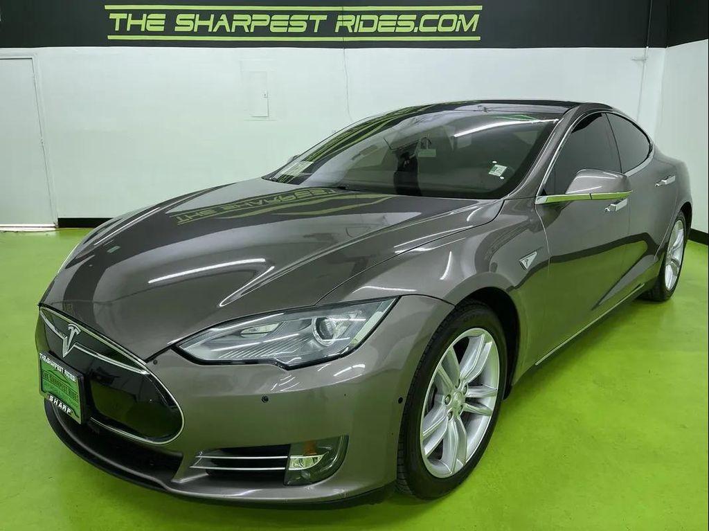 used 2015 Tesla Model S car, priced at $11,988