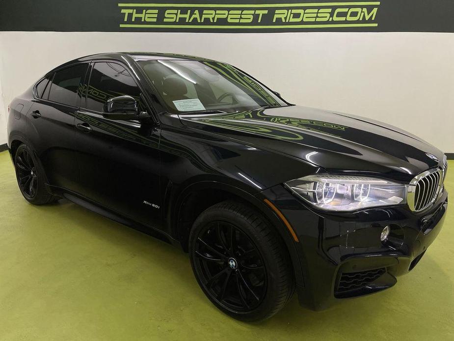 used 2019 BMW X6 car, priced at $37,487