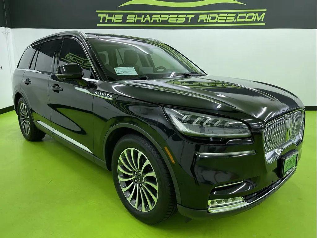 used 2020 Lincoln Aviator car, priced at $20,488