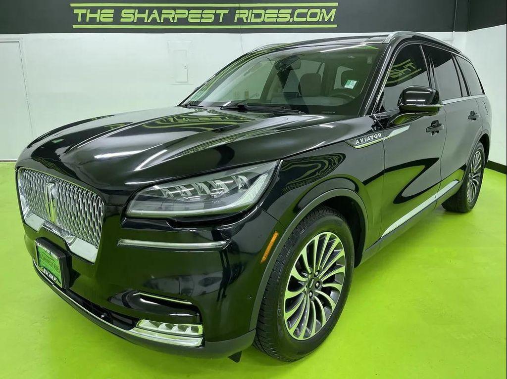 used 2020 Lincoln Aviator car, priced at $20,488